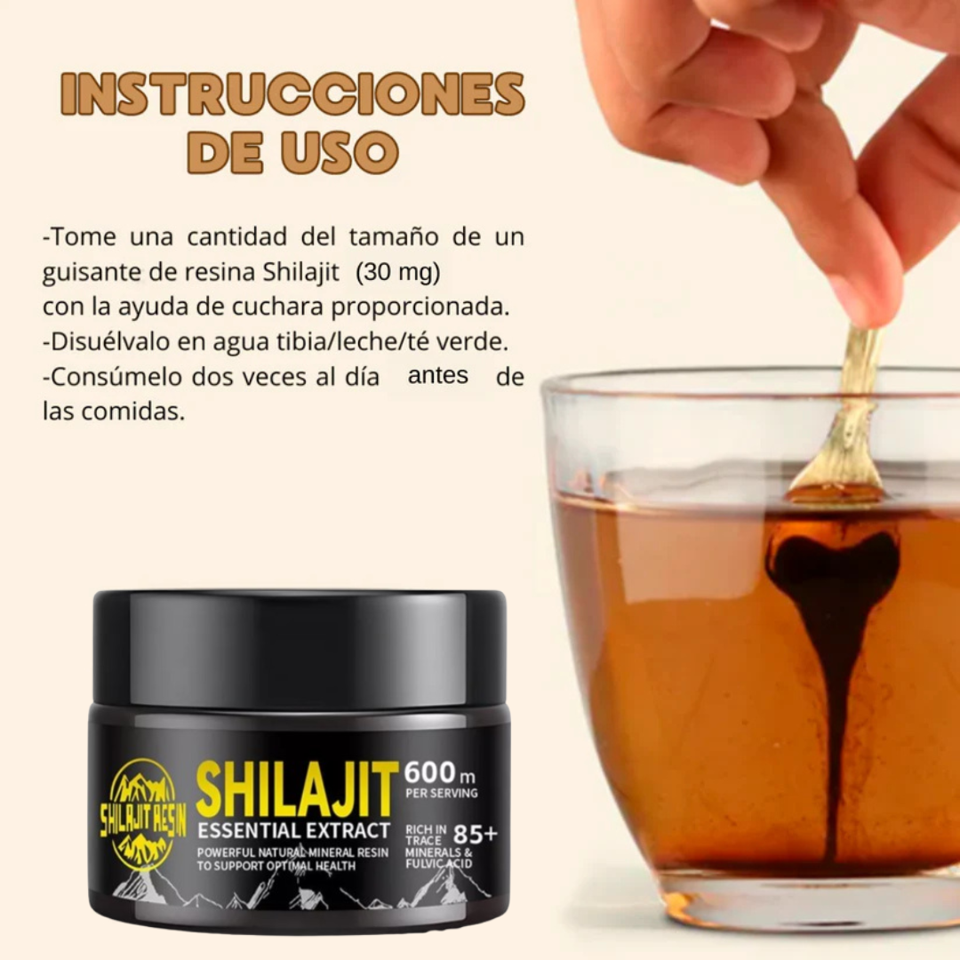 Shilajit 100% Puro del Himalaya