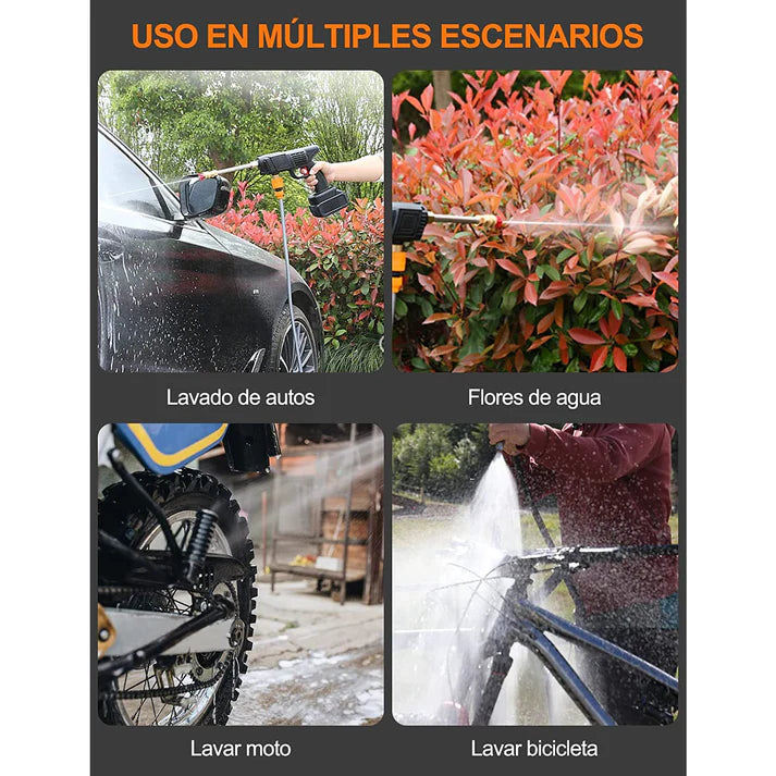 HIDROLAVADORA INALÁMBRICA DE ALTA PRESIÓN 48V