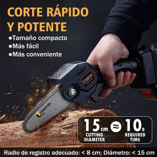 MOTOSIERRA RECARGABLE iNALÁMBRICA