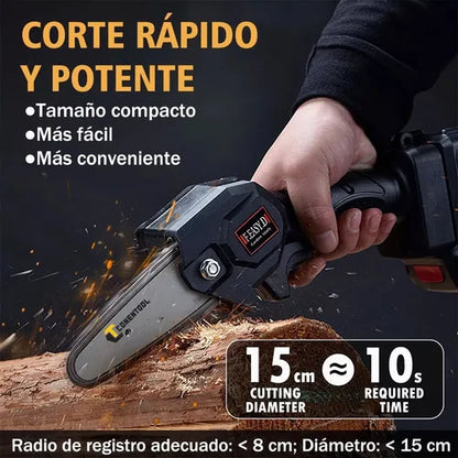 MOTOSIERRA RECARGABLE iNALÁMBRICA