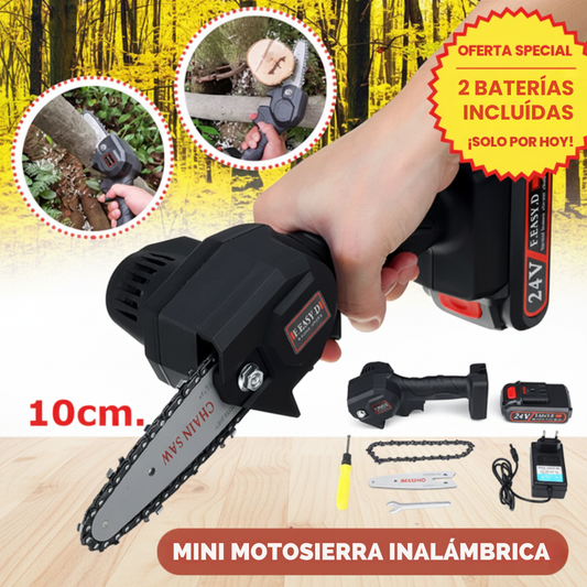 MOTOSIERRA RECARGABLE iNALÁMBRICA