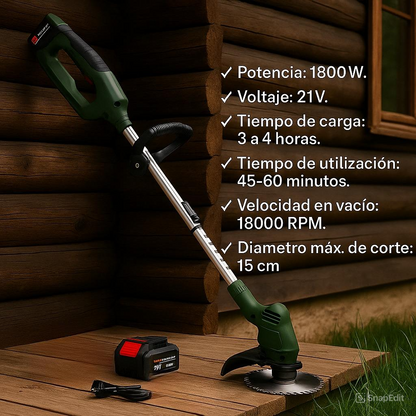 PODADORA RECARGABLE INALÁMBRICA